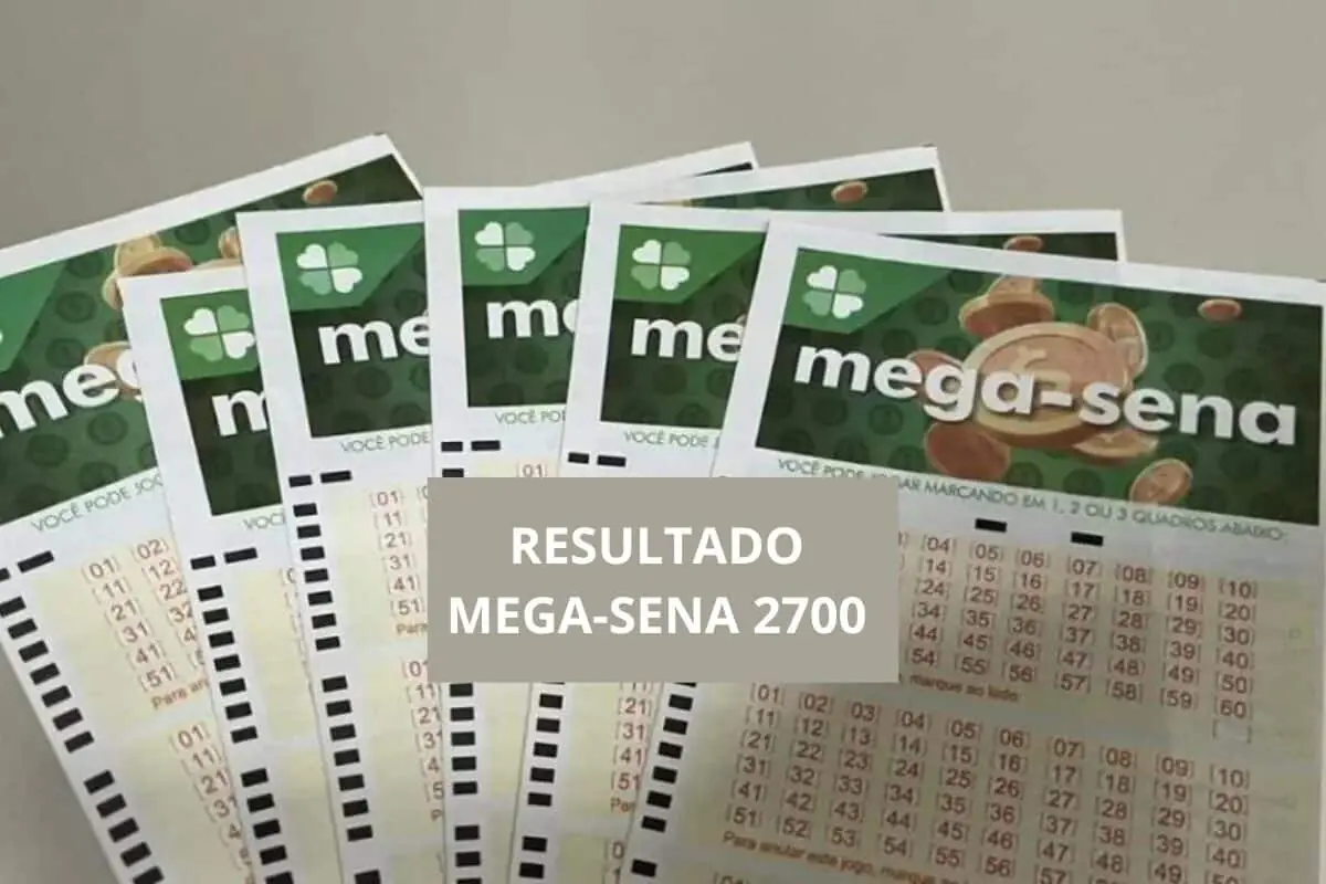 Resultado da Mega-Sena 2700