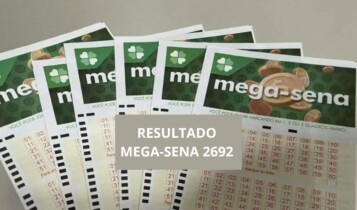 Resultado da Mega-Sena de sábado 2692