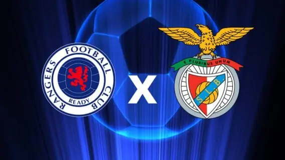 Jogo Benfica hoje: transmissão Rangers x Benfica ao vivo (14/03)