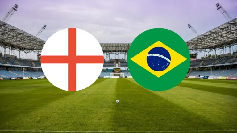 Horário do jogo do Brasil hoje contra a Inglaterra e onde assistir