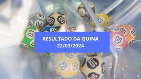 Ao vivo: resultado da Quina da sexta-feira, concurso 6397
