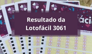 Resultado da Lotofácil 3061