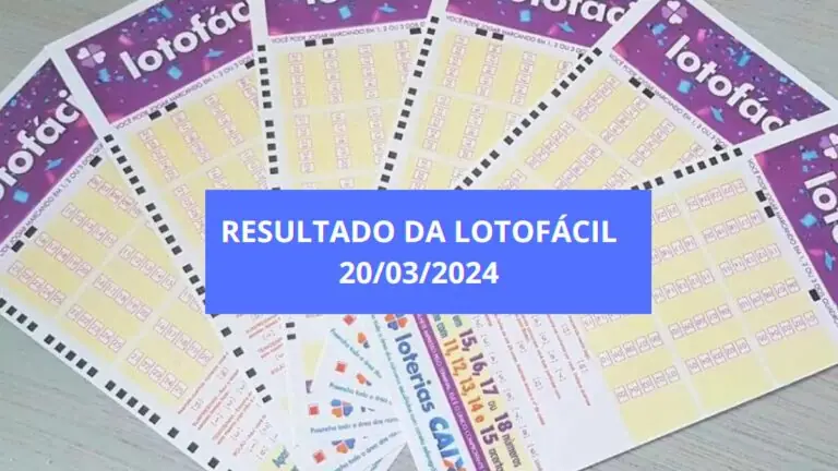 Resultado Lotofácil e ganhadores: Lotofácil concurso 3058, quarta