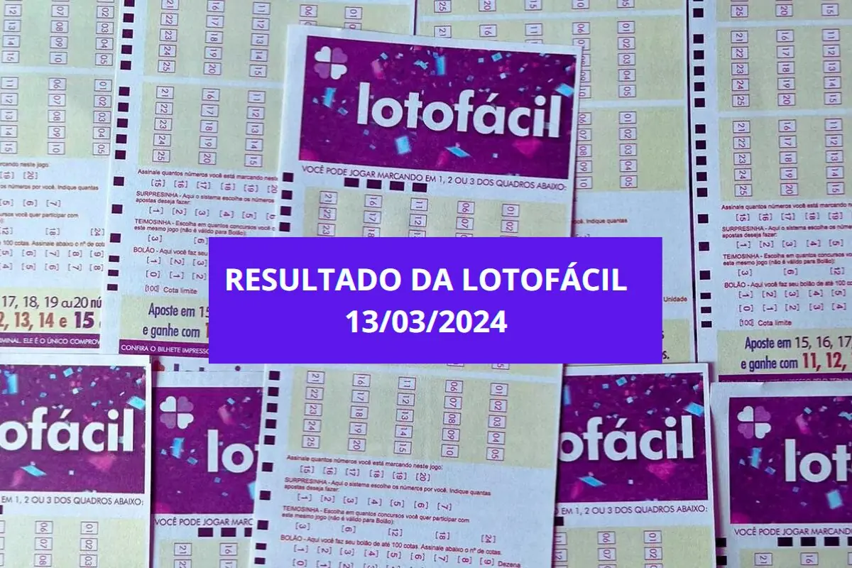 Resultado da Lotofácil 3052 e ganhadores