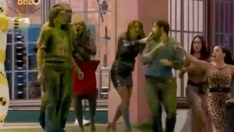 VÍDEO: briga Davi e Bin Laden para a casa e Boninho intervém