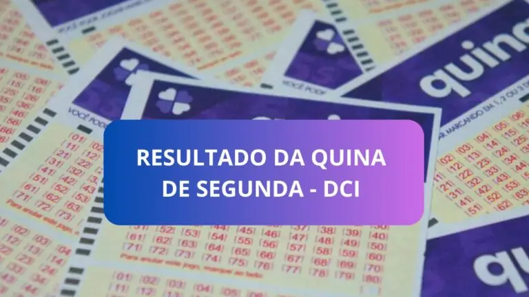 Quina 6416: resultado da Quina de segunda-feira (15/04/24)