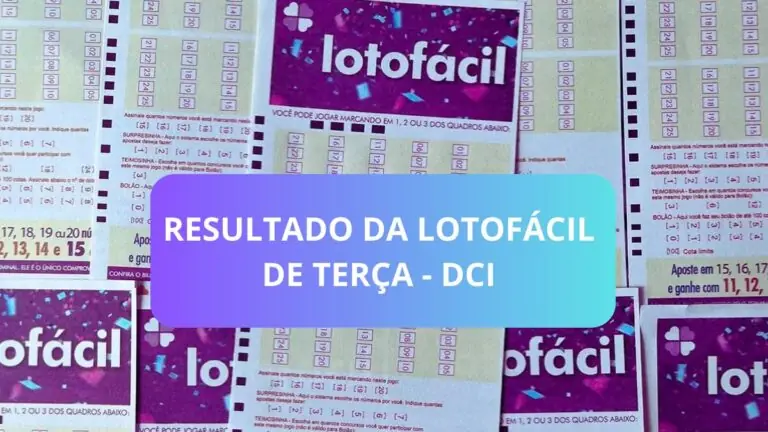 Saiu o sorteio: resultado da Lotofácil concurso 3080