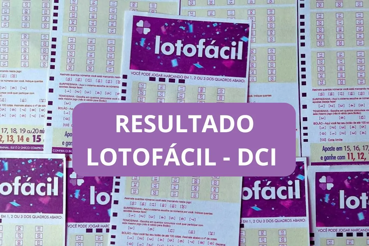 resultado da Lotofácil