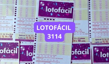 imagem do Resultado da Lotofácil 3114