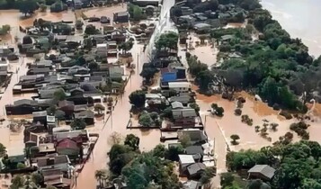 imagem mostra o rio grande do sul