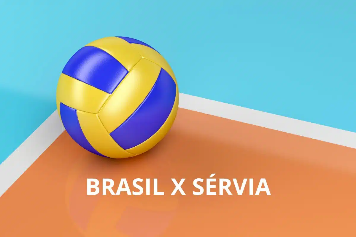 imagem do Jogo do Brasil de vôlei masculino