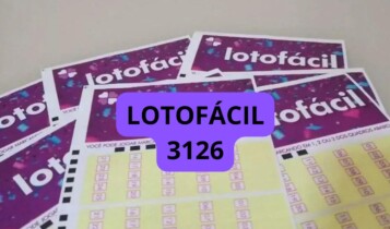Sorteio do resultado da Lotofácil 3126