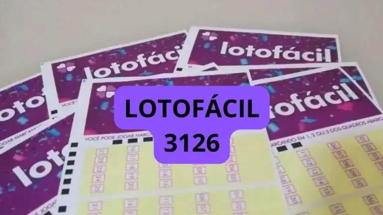 Resultado da Lotofácil 3126 de terça-feira e ganhadores (11/06/24)