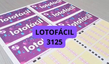 IMAGEM do resultado da Lotofácil 3125