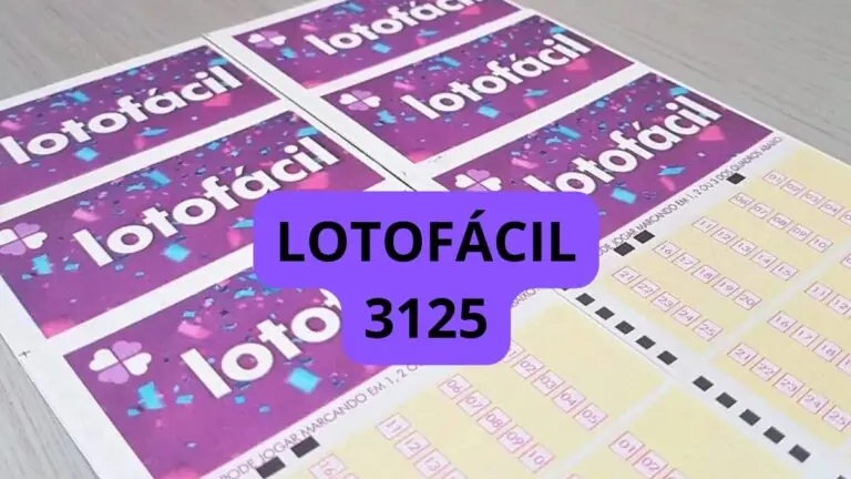 Resultado da Lotofácil 3125 de segunda-feira e ganhadores (10/06/24)