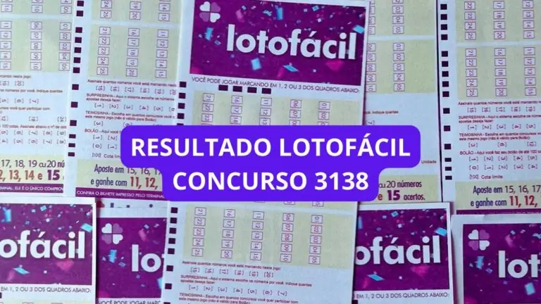 Resultado da Lotofácil 3128 de quinta-feira e ganhadores (13/06/2024)
