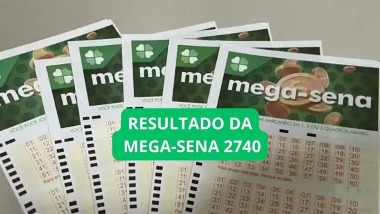 Resultado da Mega-Sena 2740: ganhadores concurso de hoje (22/6)