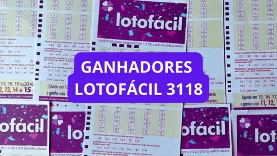 Saiu: Resultado da Lotofácil 3118 de sábado e ganhadores (01/06/24)