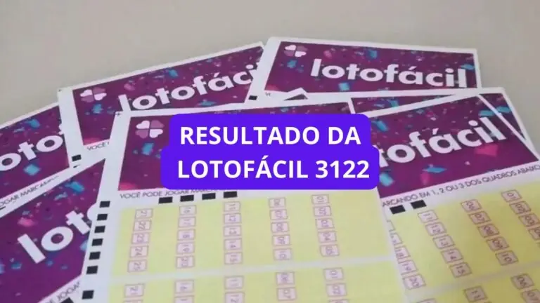 Resultado da Lotofácil 3122 de quinta-feira e ganhadores (06/06/2024)
