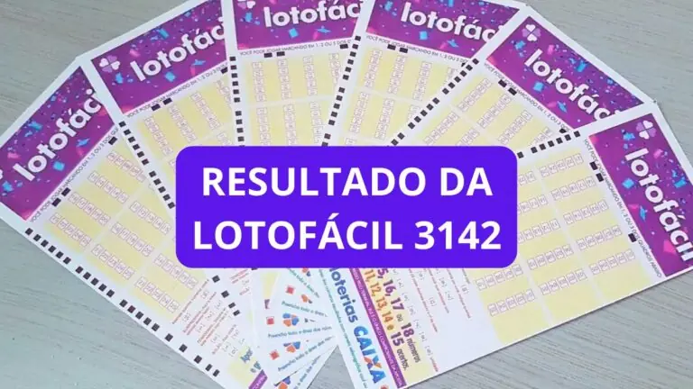 Resultado da Lotofácil 3142: sorteio de sábado e ganhadores (29/06/24)