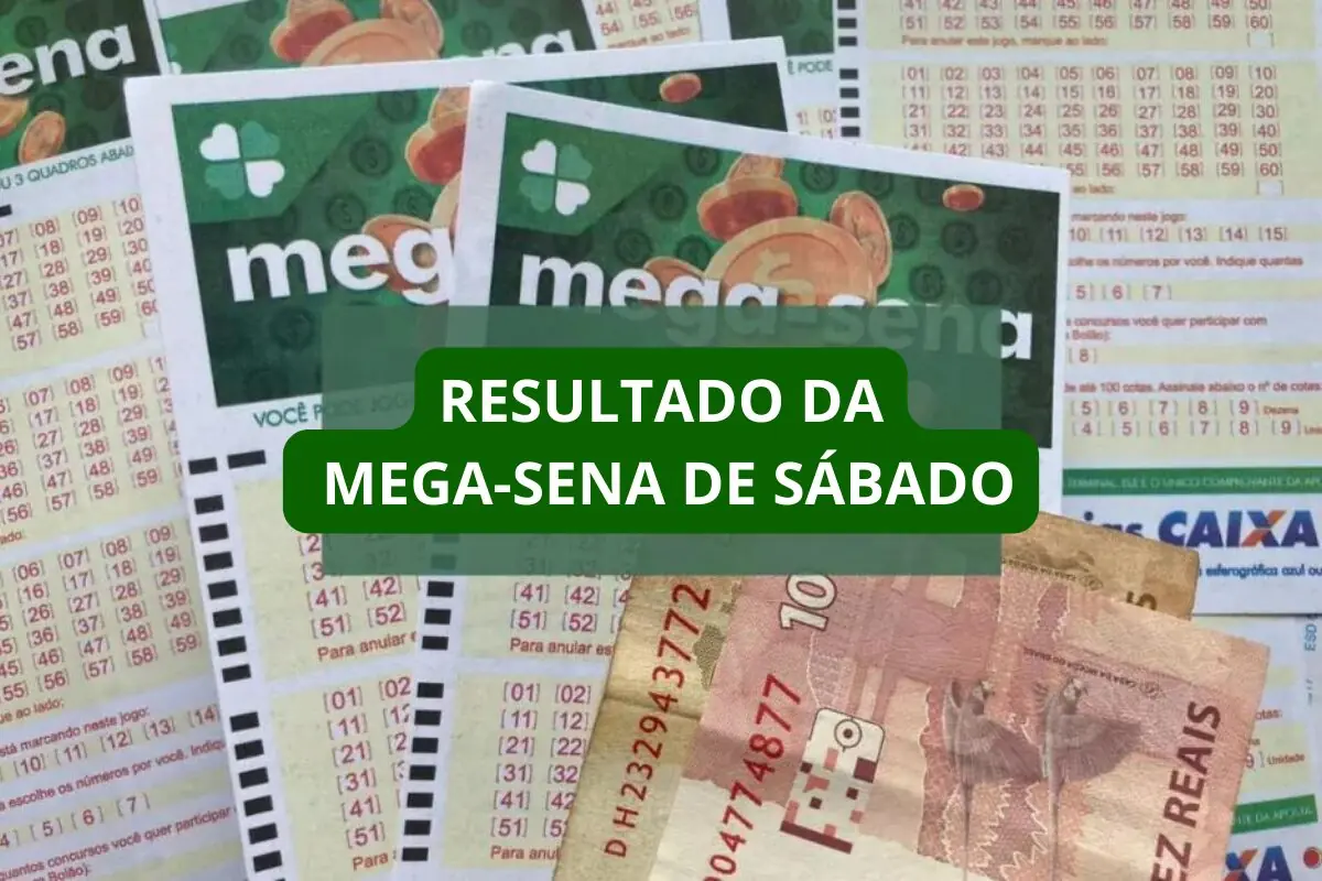 resultado da Mega-Sena de sábado