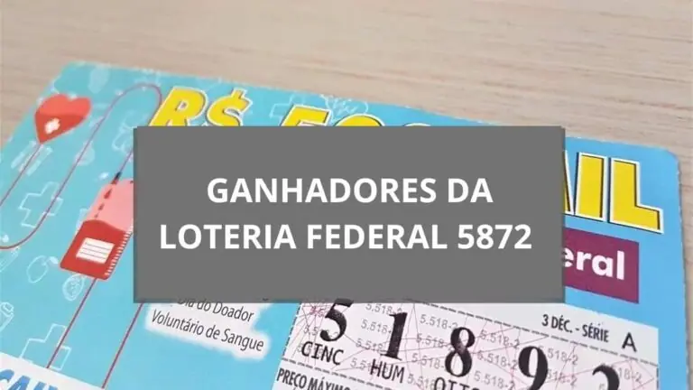 Resultado da Loteria Federal 5872 de quarta-feira (05/06/2024)