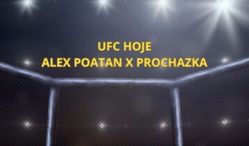 Horário do UFC hoje Alex Poatan