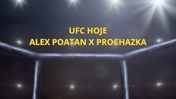 Horário do UFC hoje e onde assistir Alex Poatan x Jiri Procházka (29/06/2024)