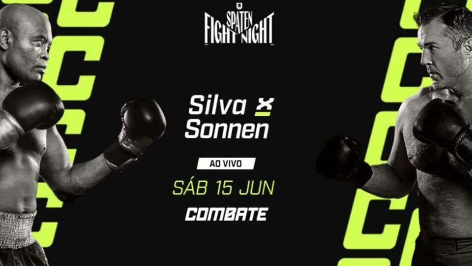 horário da luta anderson silva hoje
