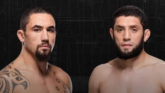 Horário do UFC hoje e onde assistir Whittaker vs Aliskerov sábado (22/06/2024)