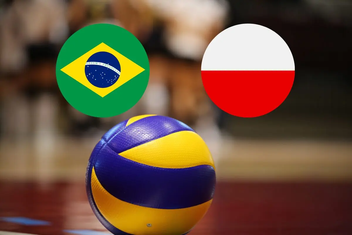 imagem do jogo do brasil vôlei