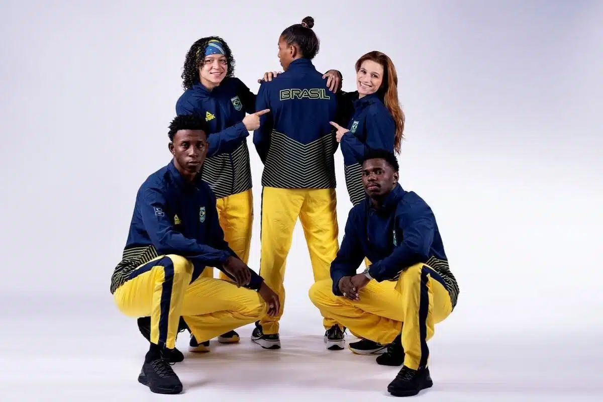uniforme do brasil nas olimpiadas