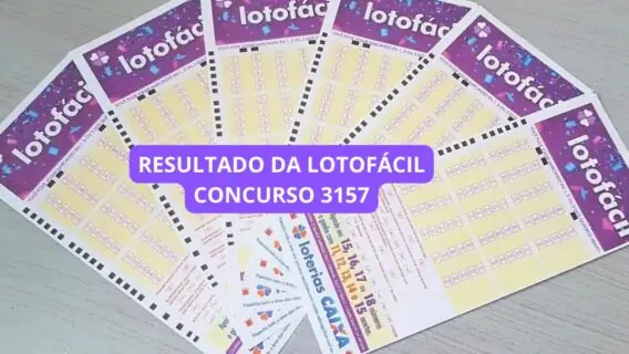 Resultado da Lotofácil 3157 e ganhadores de quarta-feira (17/07/24)