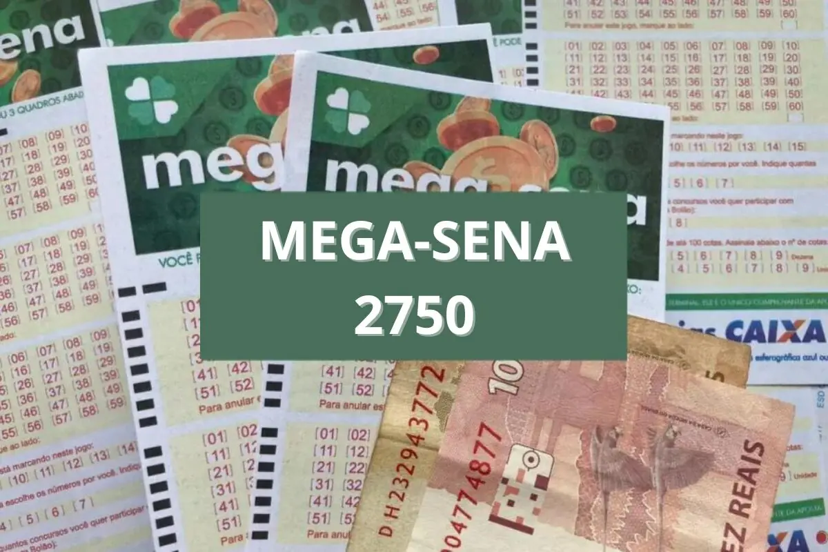 Confira o resultado da Mega-Sena 2750
