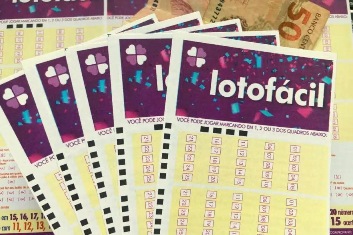 imagem mostra o resultado da lotofácil 3155