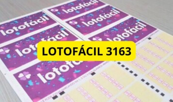 imagem do resultado da Lotofácil 3163