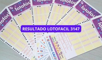 imagem do resultado da lotofácil