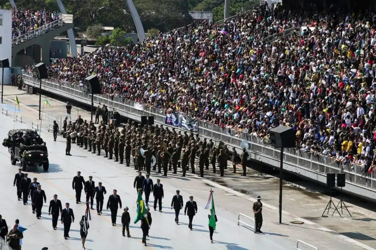 desfile de 7 de Setembro em SP