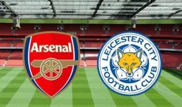 jogo do Arsenal x Leicester City