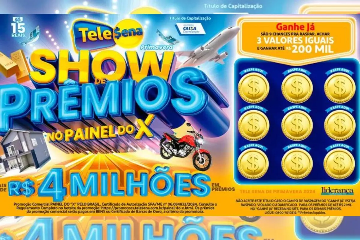 Resultado da Tele Sena de Primavera 2024