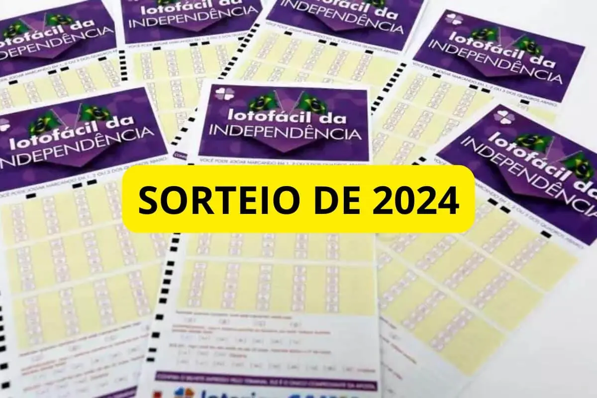 Qual o Dia do sorteio da Lotofácil da Independência