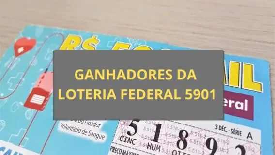 Resultado da Loteria Federal 5901 de sábado (14/09/2024)