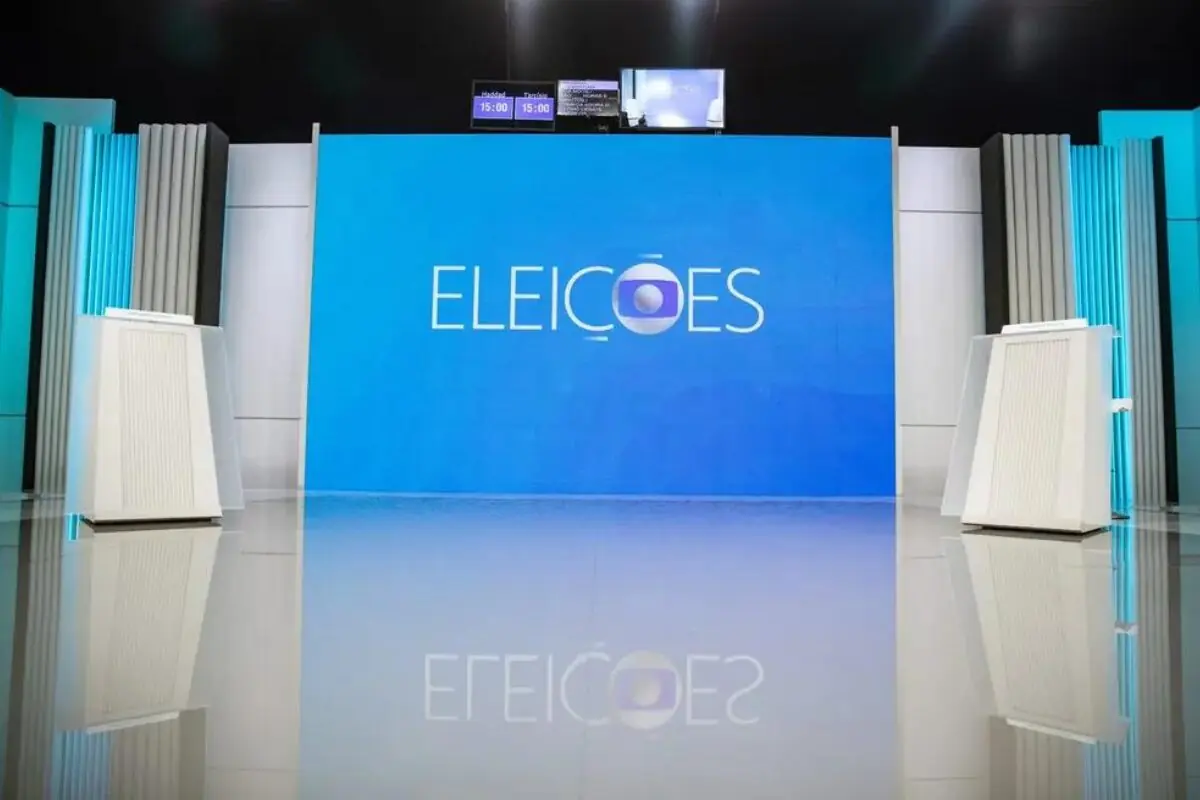 Imagem do debate da globo