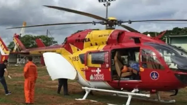 Helicóptero cai em Ouro Preto e 6 pessoas morrem; aeronave fazia resgate