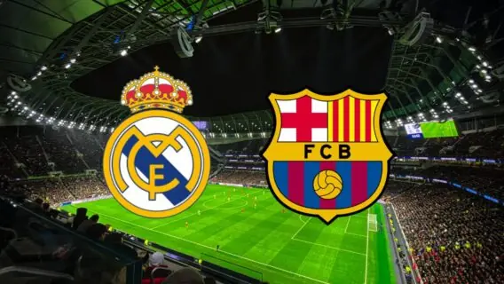 No SBT? Onde vai passar o jogo do Real Madrid e Barcelona ao vivo (26/10)