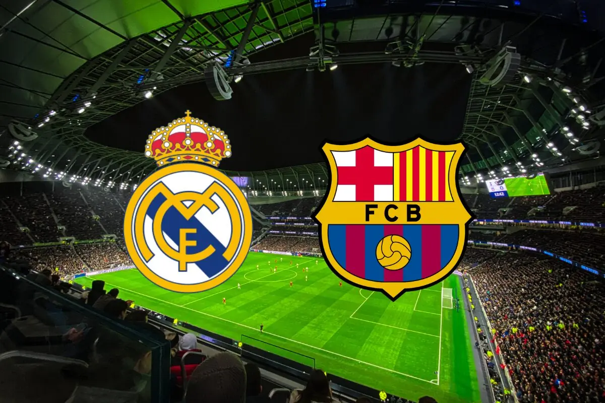 jogo do Real Madrid e Barcelona