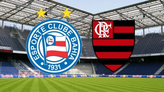 Onde vai passar o jogo do Flamengo contra o Bahia no Brasileirão ao vivo (5/10)