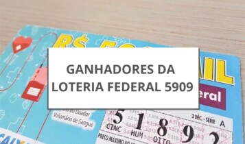Resultado da loteria Federal 5909