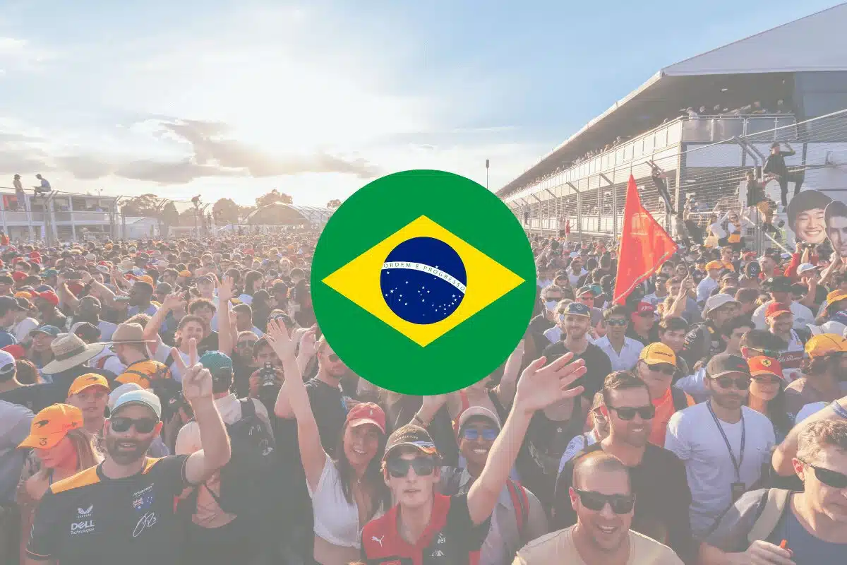 largada da corrida de F1