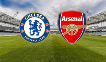 Imagem do jogo do Chelsea x Arsenal